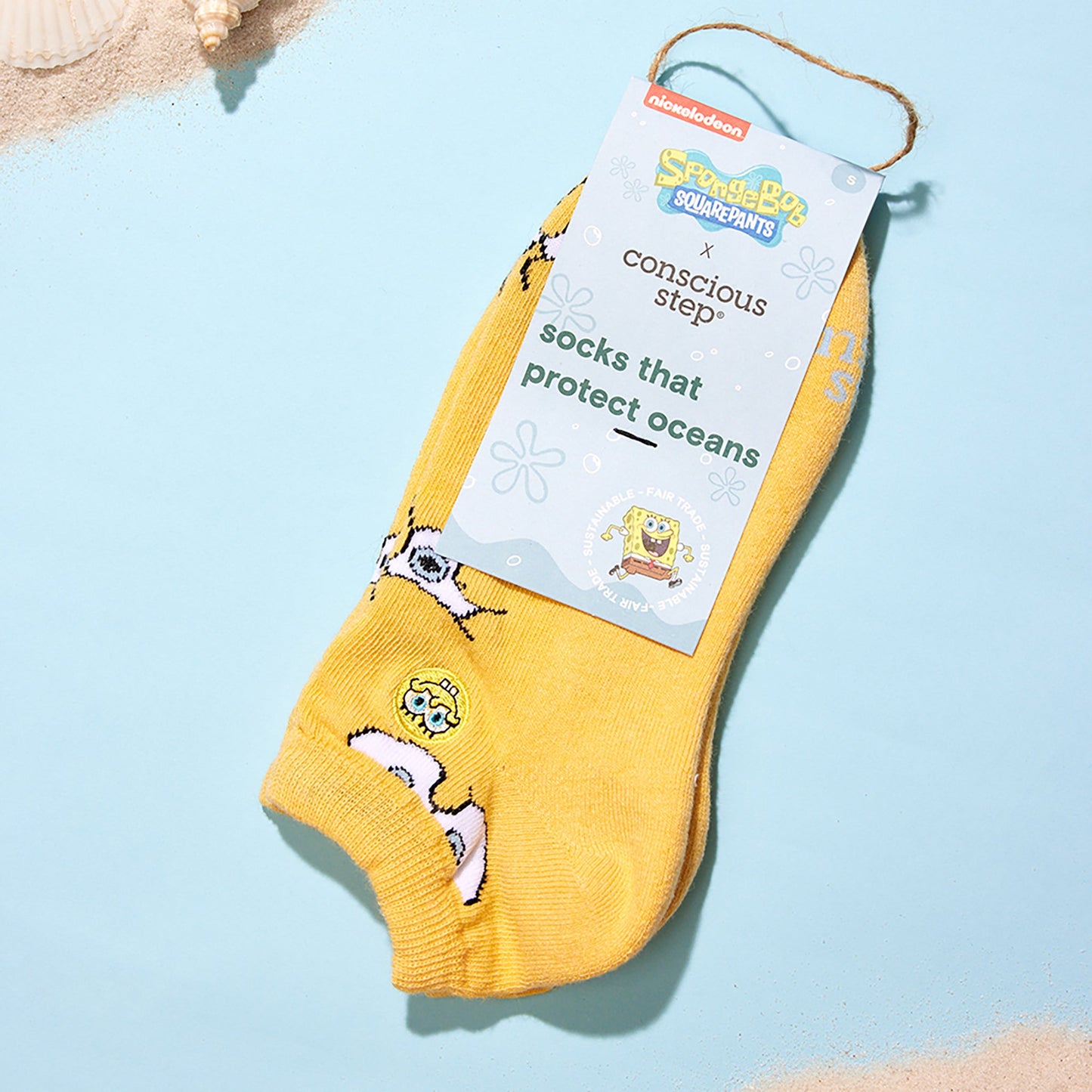 SpongeBob Socks that Protect Oceans - Osadia Concept Store