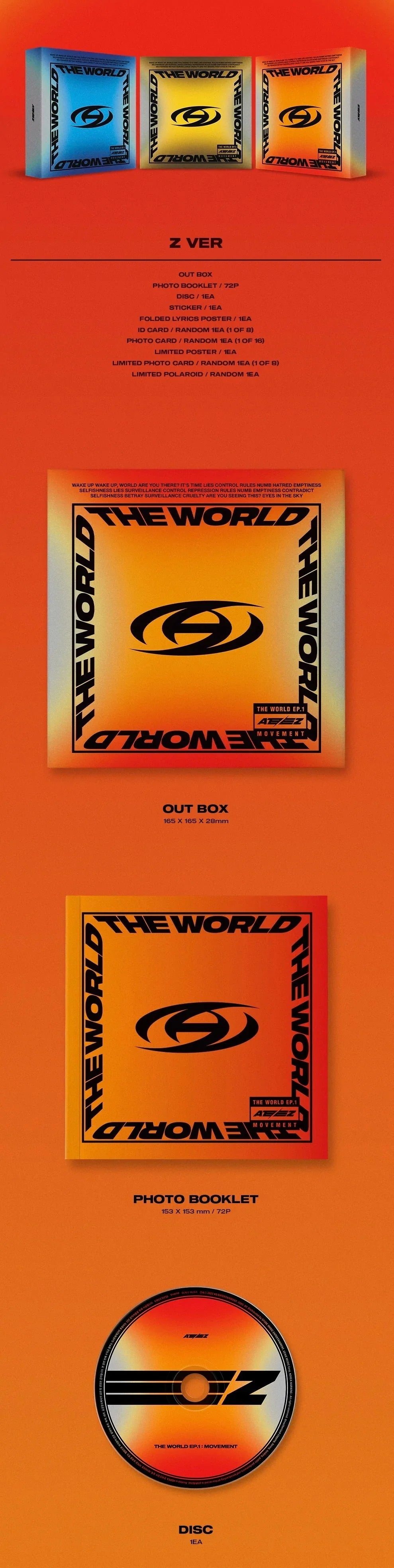 ATEEZ Album - The World Ep.1 : Movement