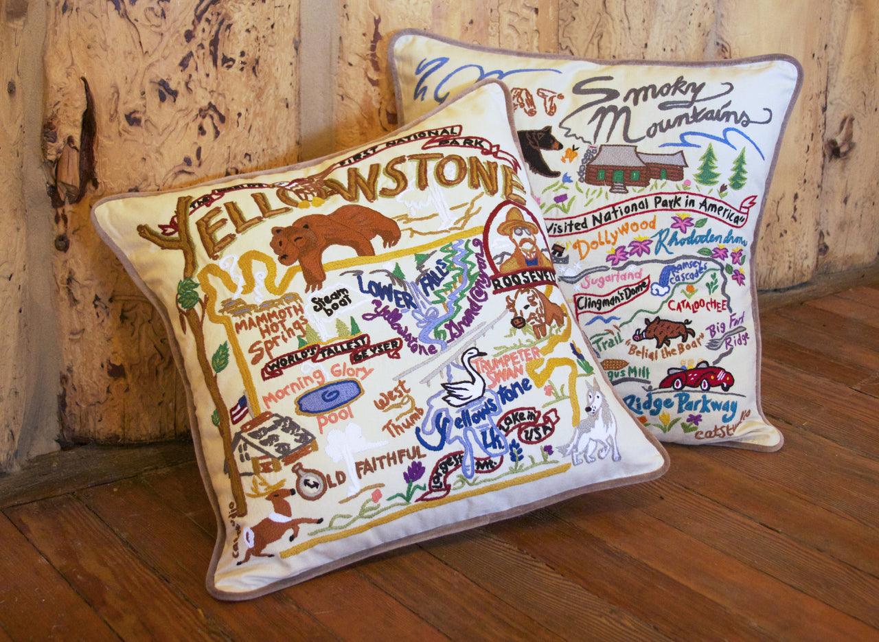 Austin Hand-Embroidered Pillow