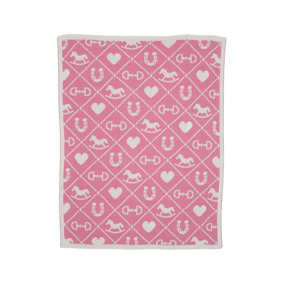 Baby Pony Quilt - Cotton Knit Blanket
