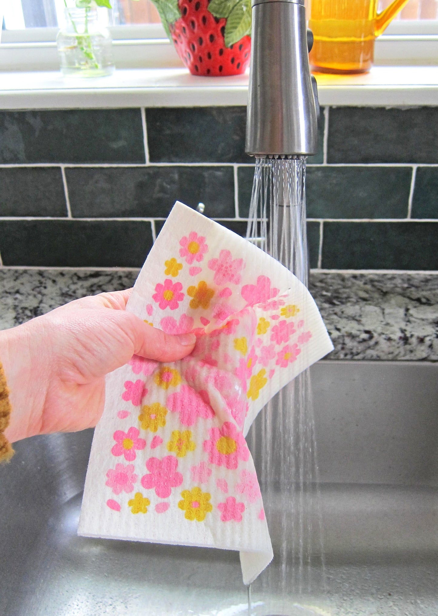 Blossoms Sponge Cloth