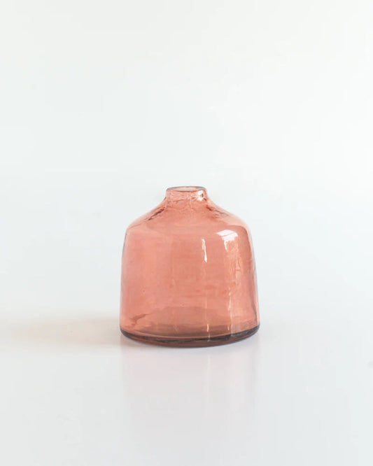 S/3 Hammered Bud Vases - Blush