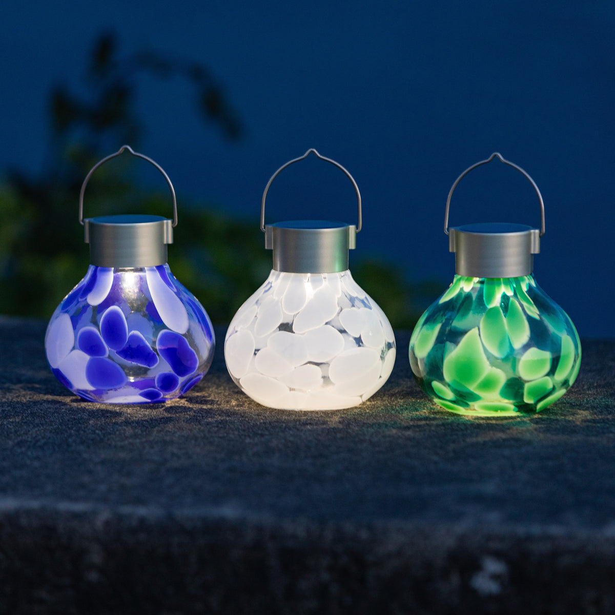 Solar Tea Lantern Multi-Colored 3-pack (Save $10)