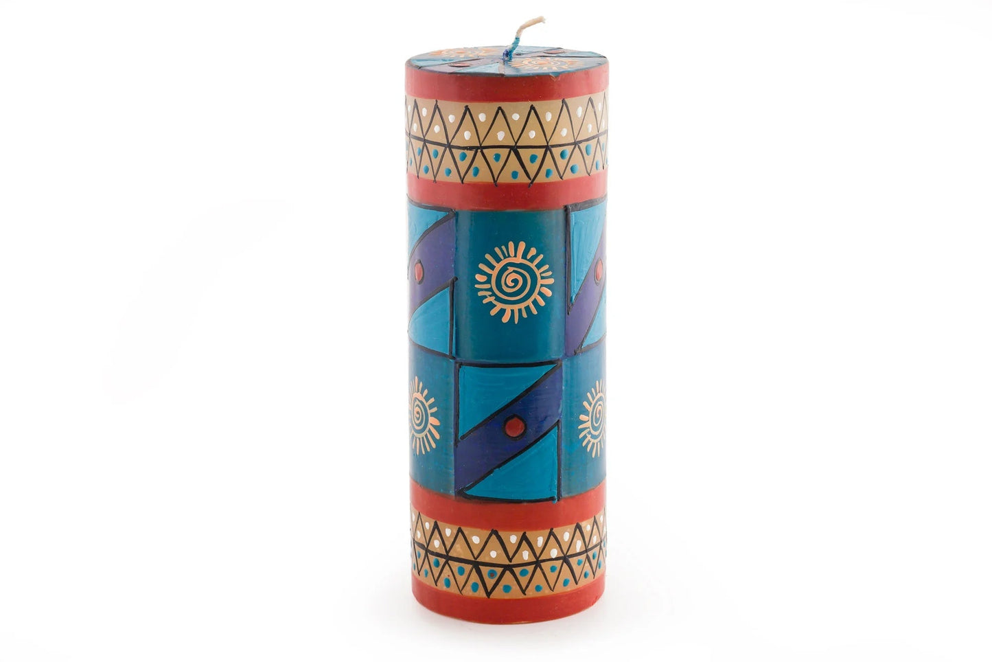 African Sky Painted Candles