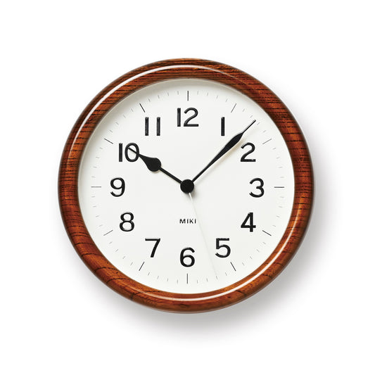 Lemnos MIKI Urushi Suki Clock