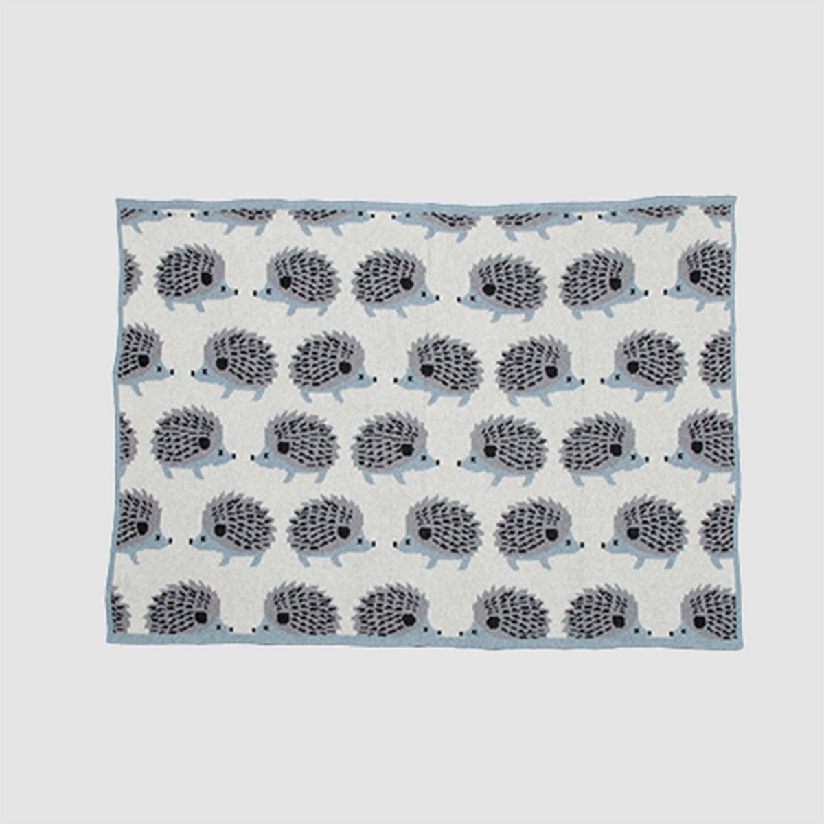 Baby Hedgehog - Cotton Knit Blanket