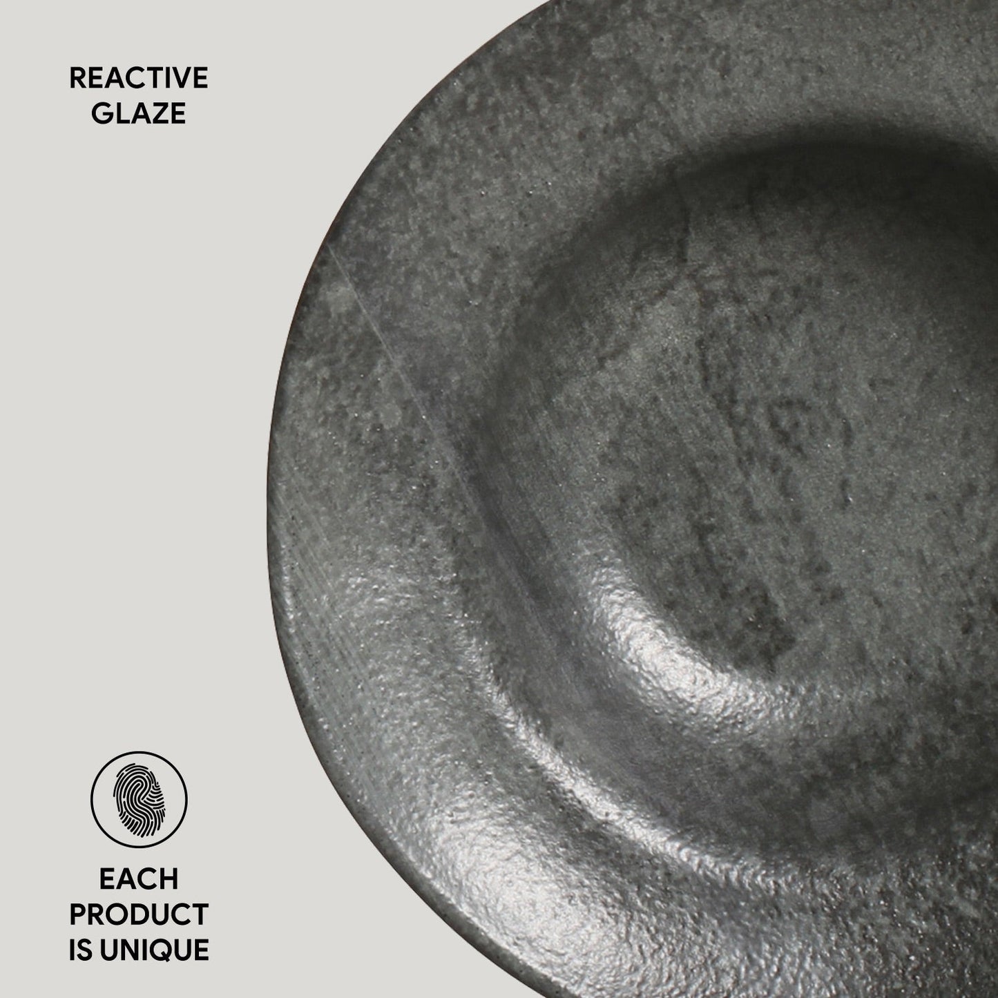 Dessert/Deep Rim Plate Set of 4