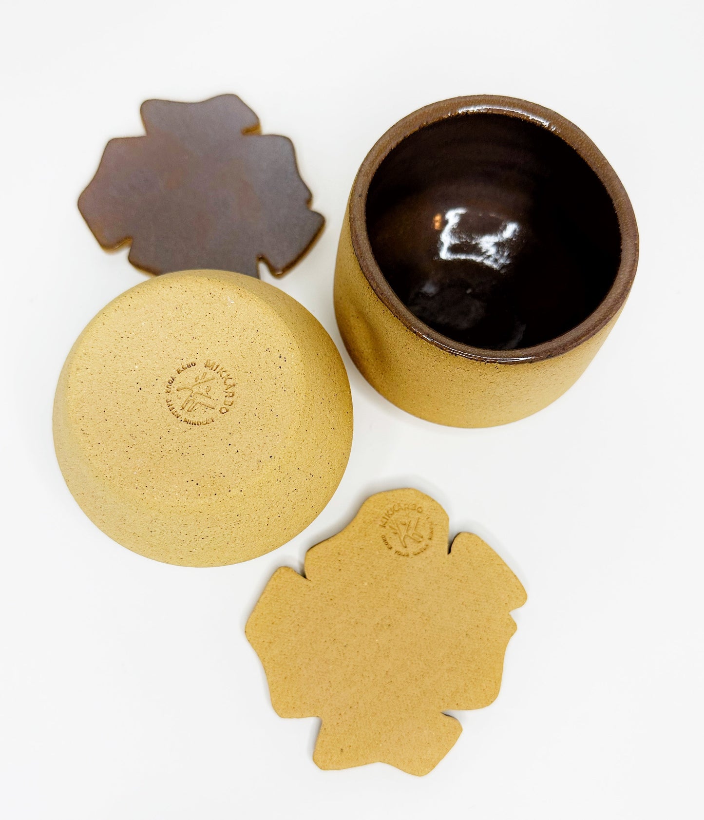 FRECKLES CUP SET (2 cups + 2 flower coaters)