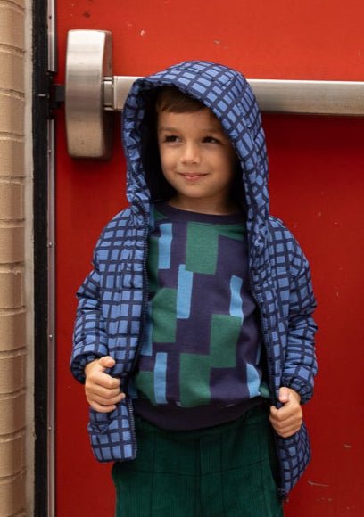 Blue Grid Puffer