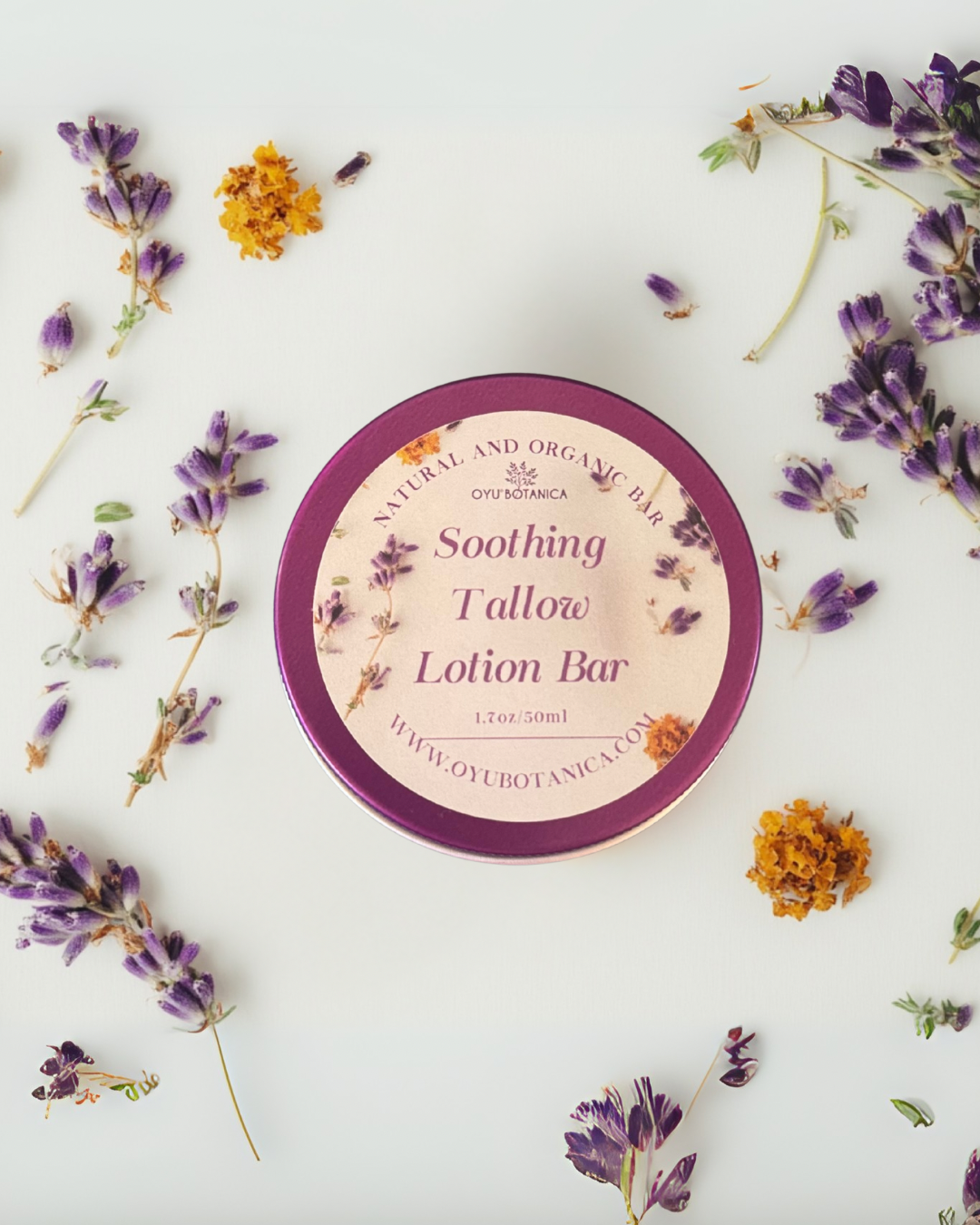 Tallow Lotion Bar (Lavender)