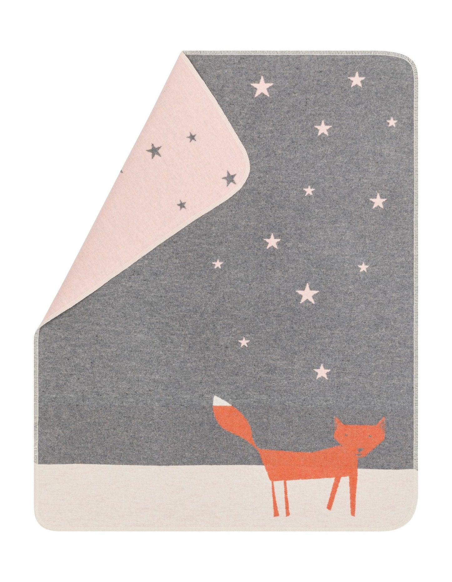 JUWEL Baby Blanket "Fox Under Starry Skies"