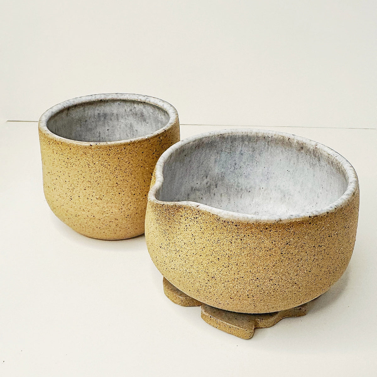 MATCHA SET Ocean Sand  (Whisk+spoon & coaster included)