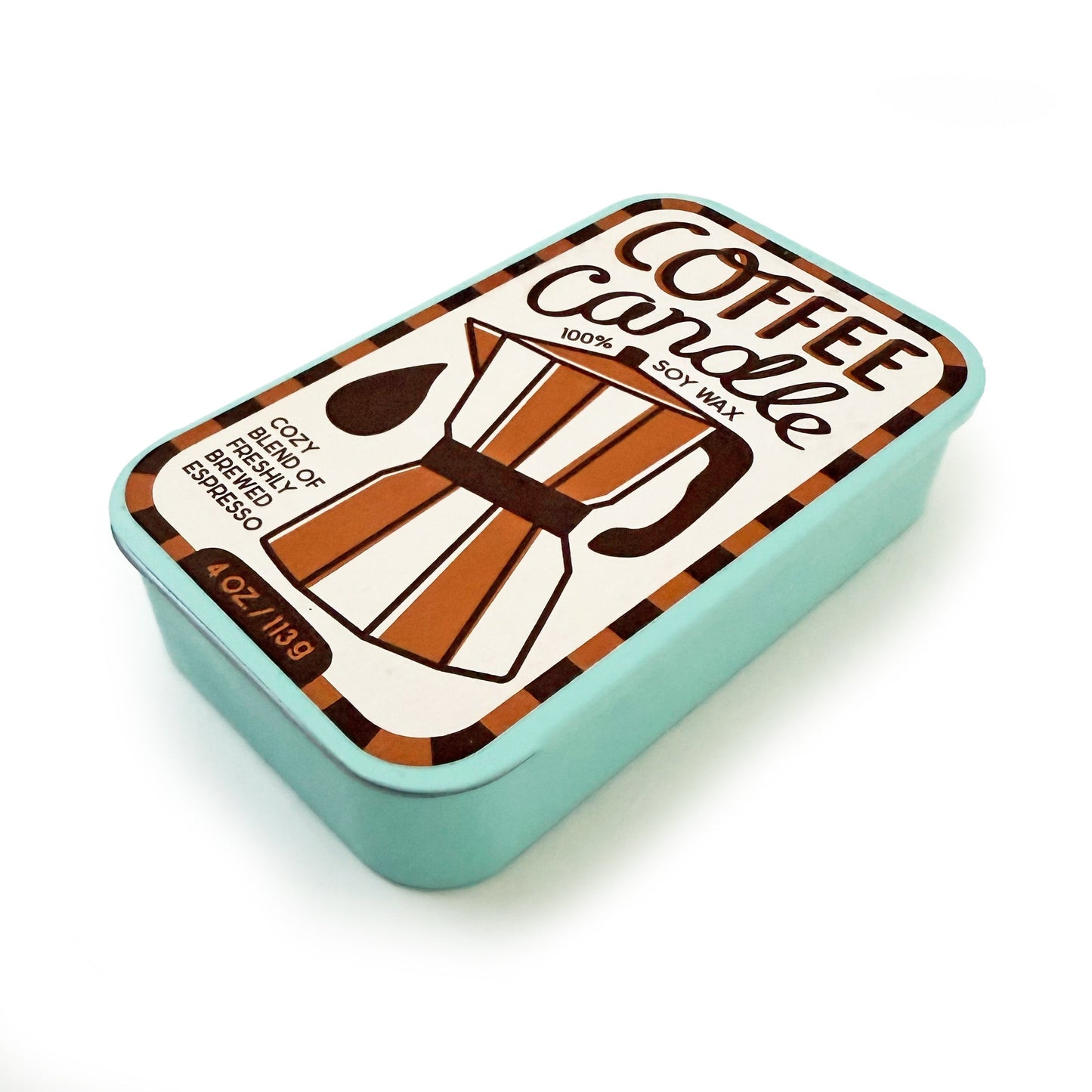 Coffee Candle & Tote Gift Set