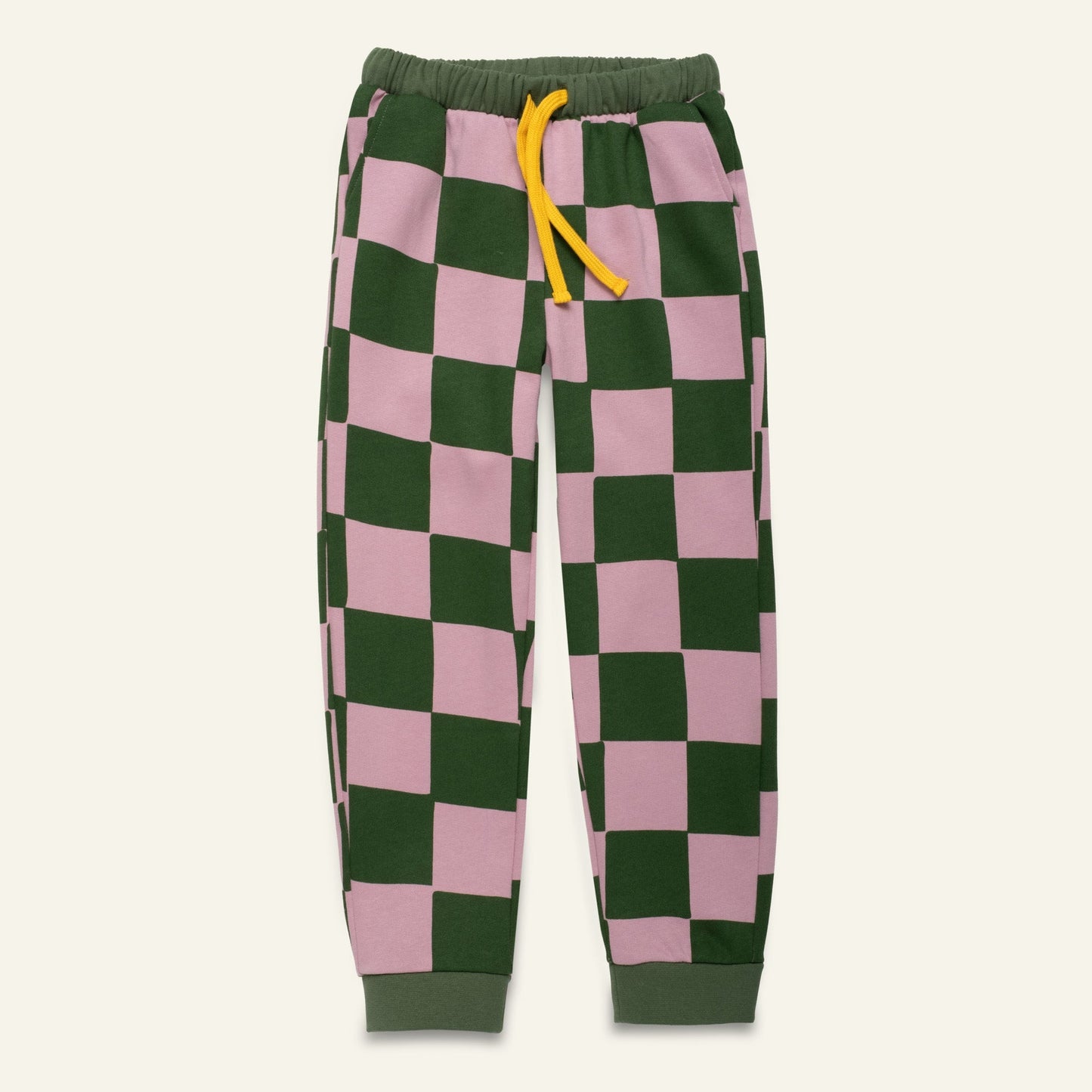 Green Checkered Jogger