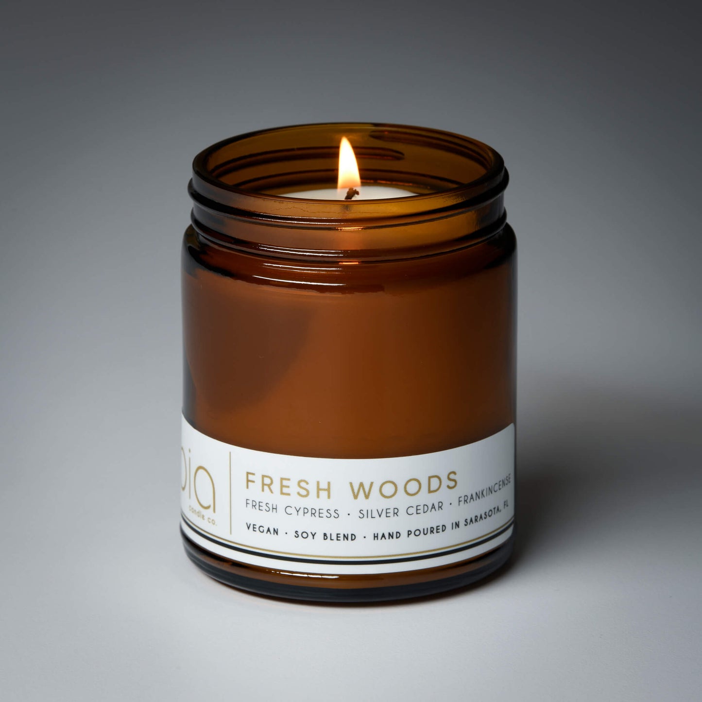 Fresh Woods Soy Blend Candle — Pine, Balsam & Cedar
