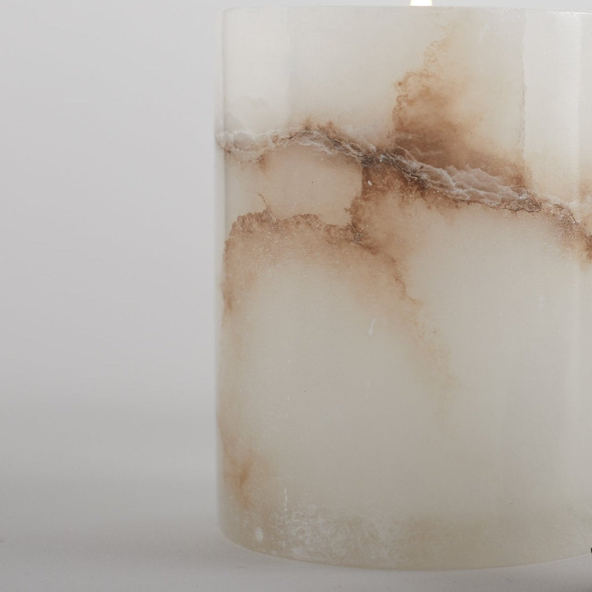 Santo Alabaster Short Votive