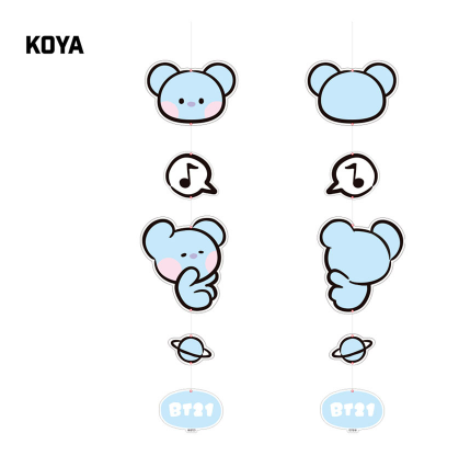 BT21 Minini Acrylic Mobil