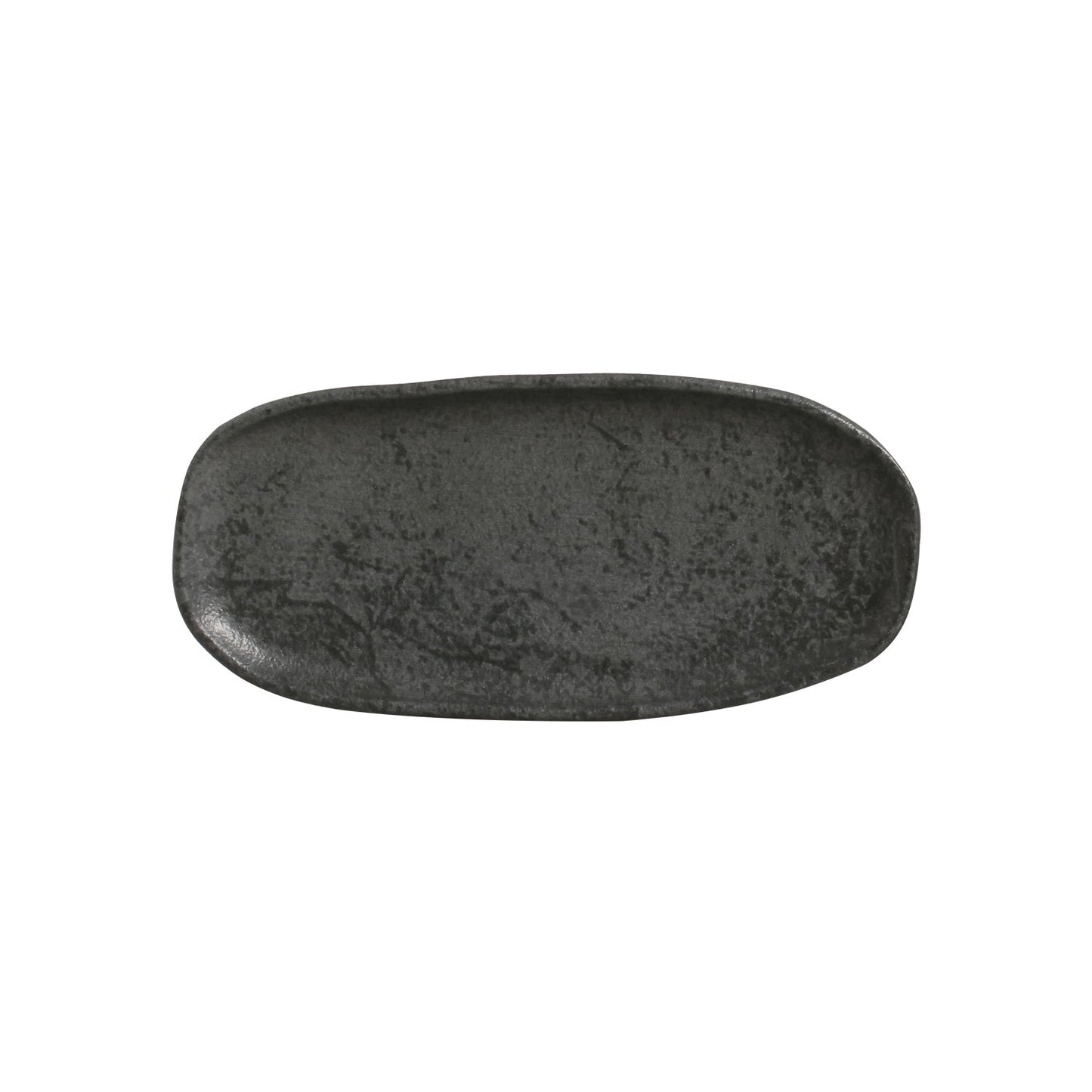 Shallow Organic Oval Platter Small Set of 4