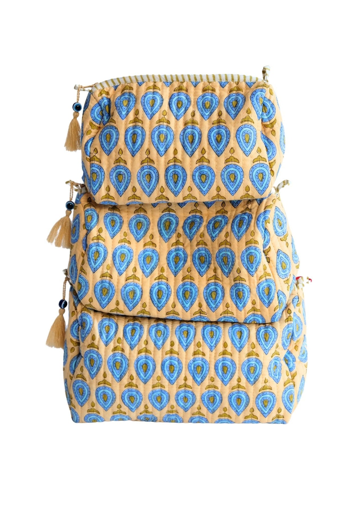 Evil Eye Charm Toiletry Bag