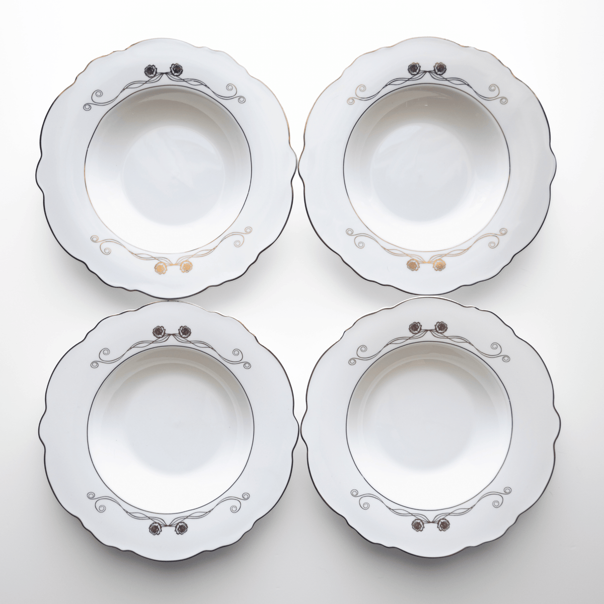 Evermore Pasta Bowls, Set of 4