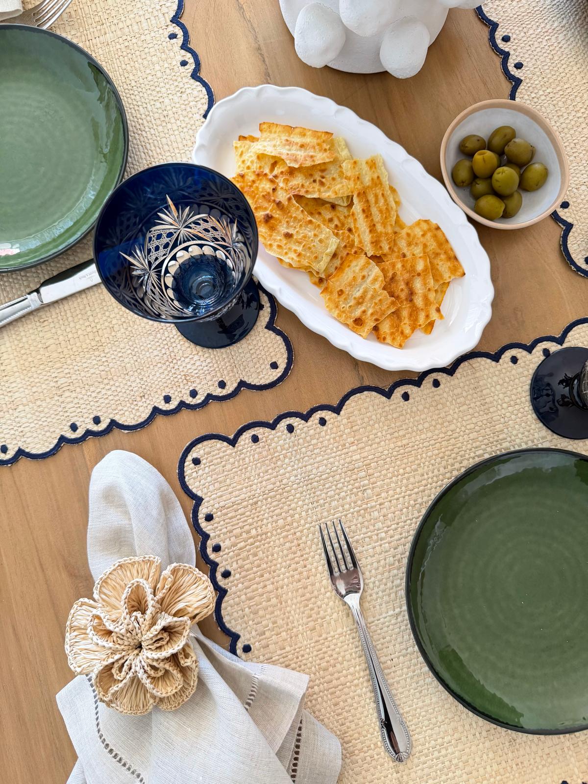 Square Polka Dot Buriti Placemat
