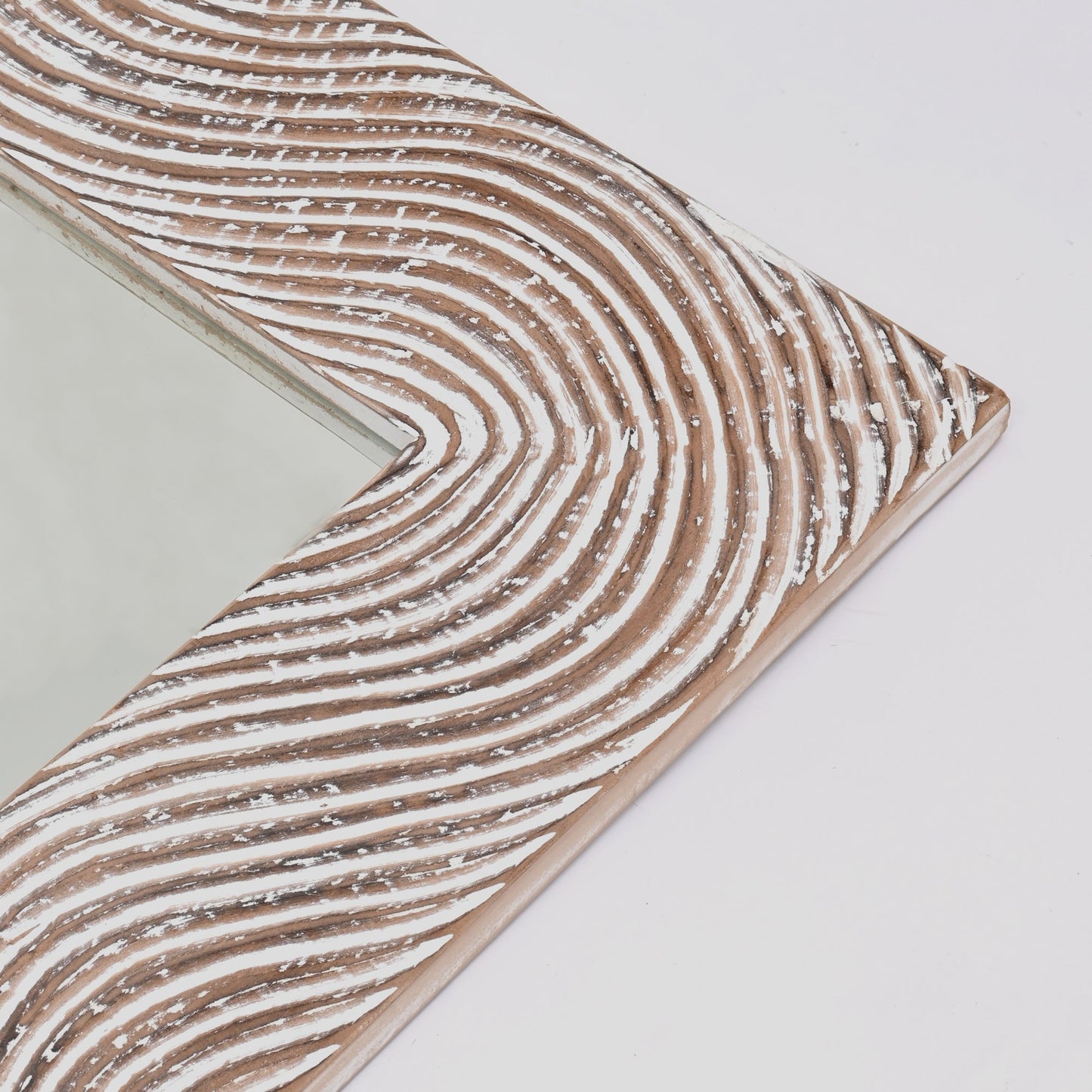 Wooden Wall Mirror