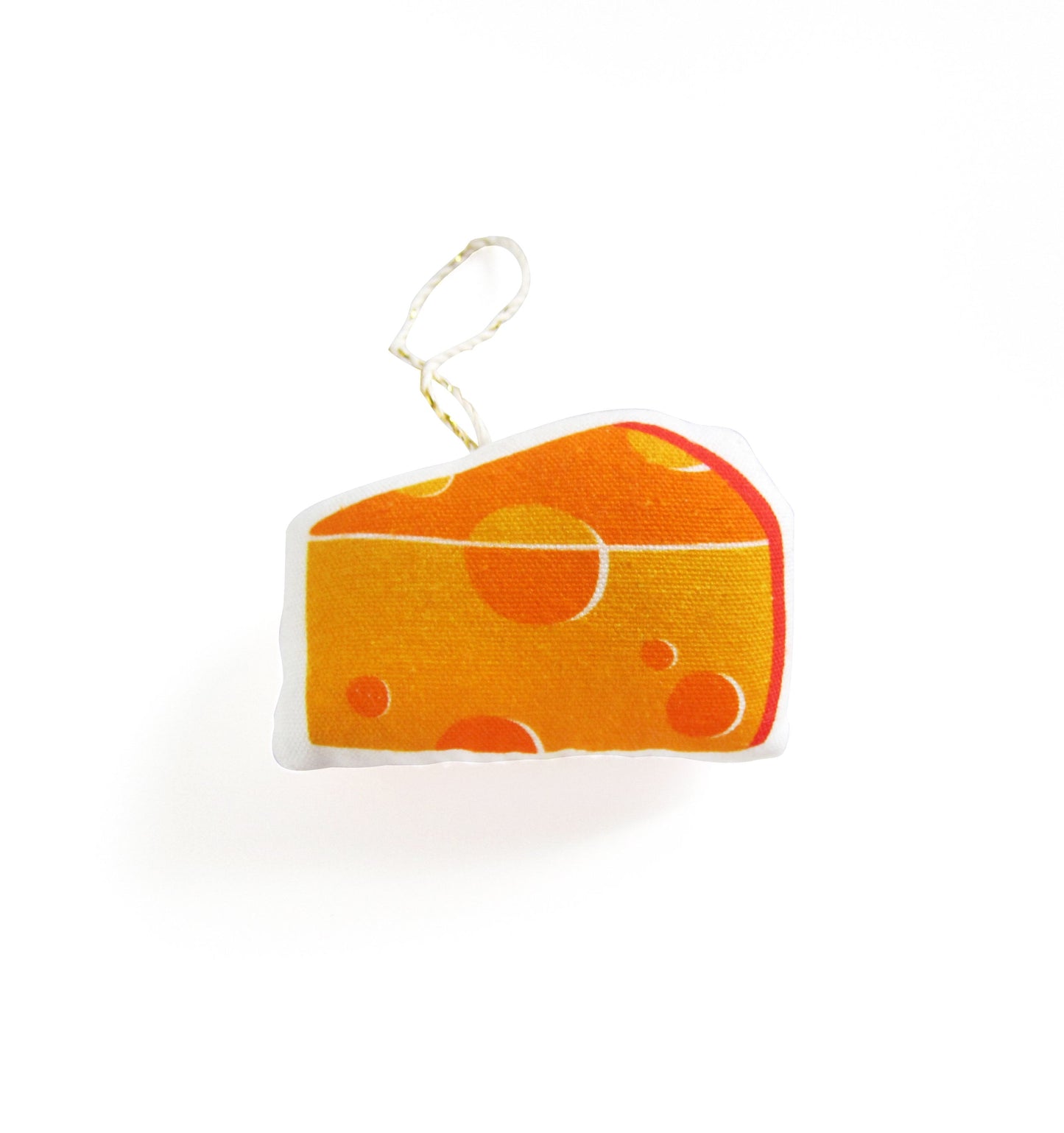 Cheese Holiday Ornament