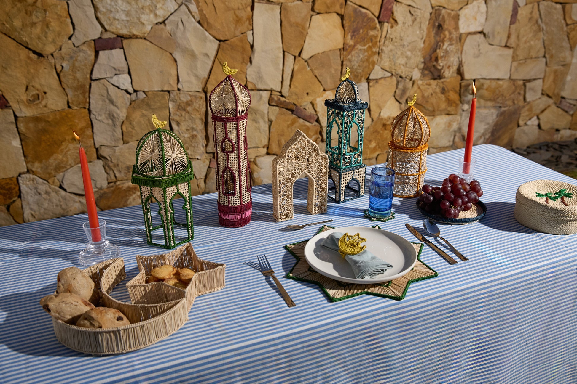 Moon and Star Tray Set - Osadia Concept Store