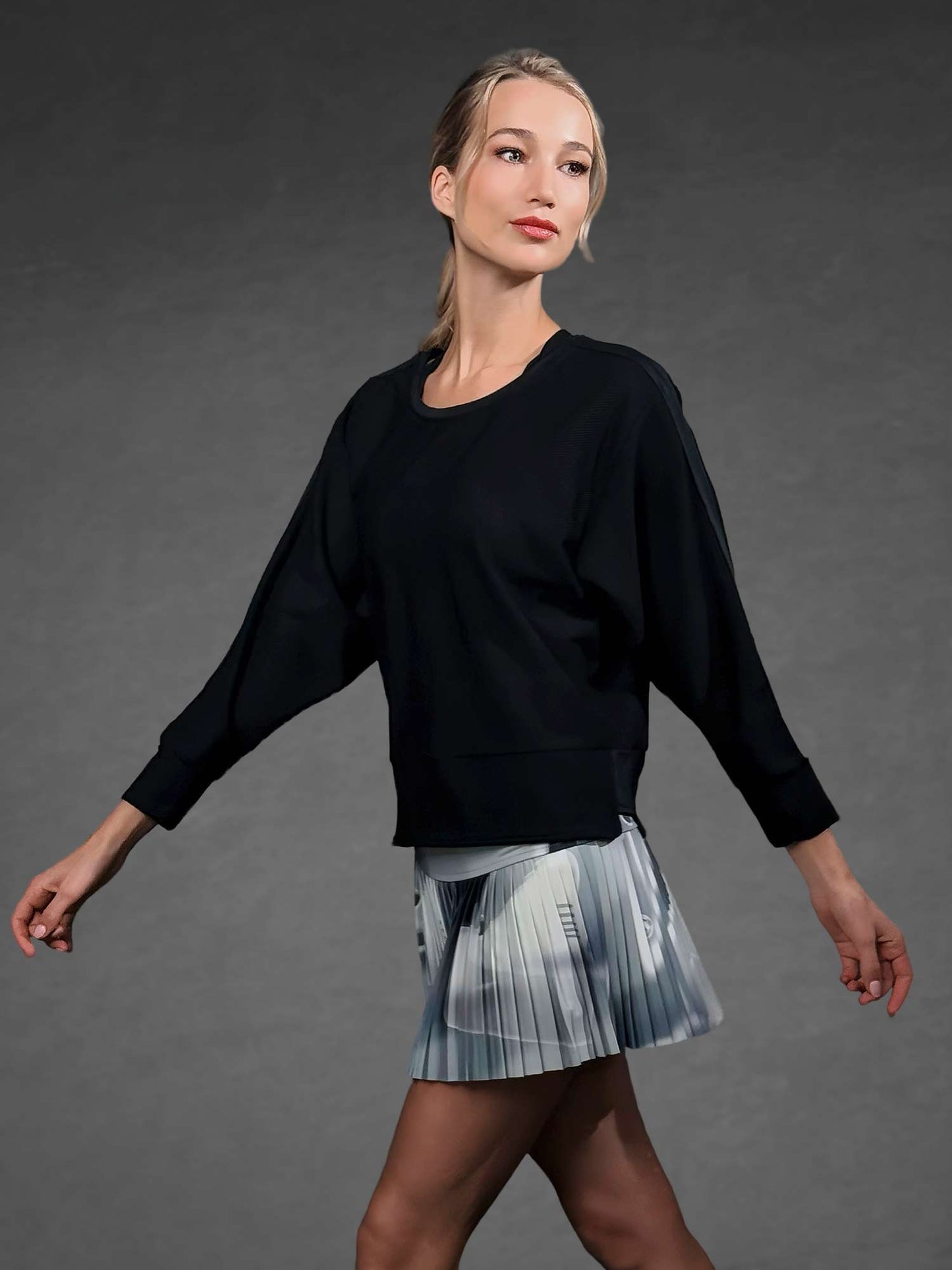 BAILA SWEATSHIRT | Technical Athletic Mesh Top