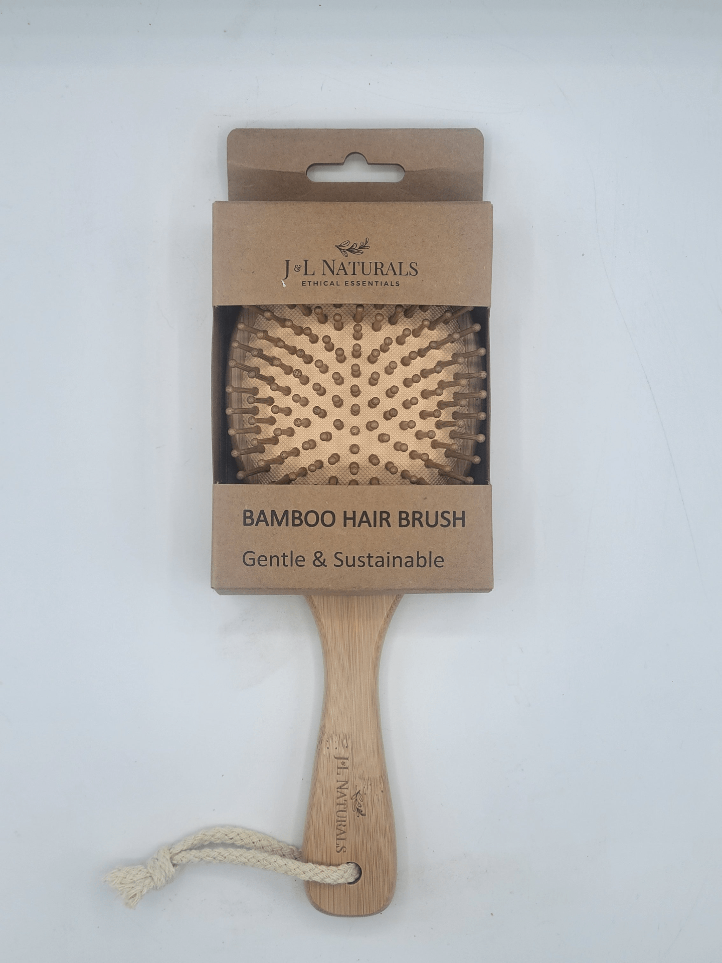 Bamboo Hair Brush – Eco-Friendly & Gentle Detangling