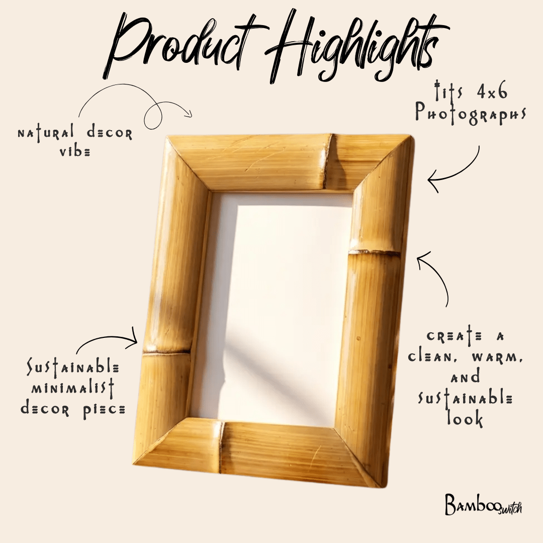 Bamboo Picture Frame