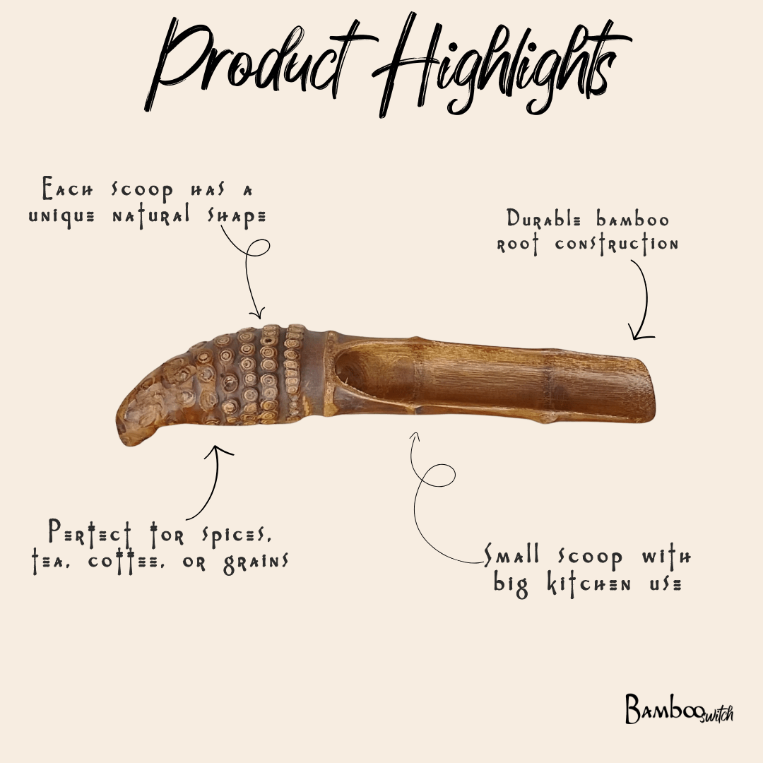 Handcrafted Bamboo Root Laundry