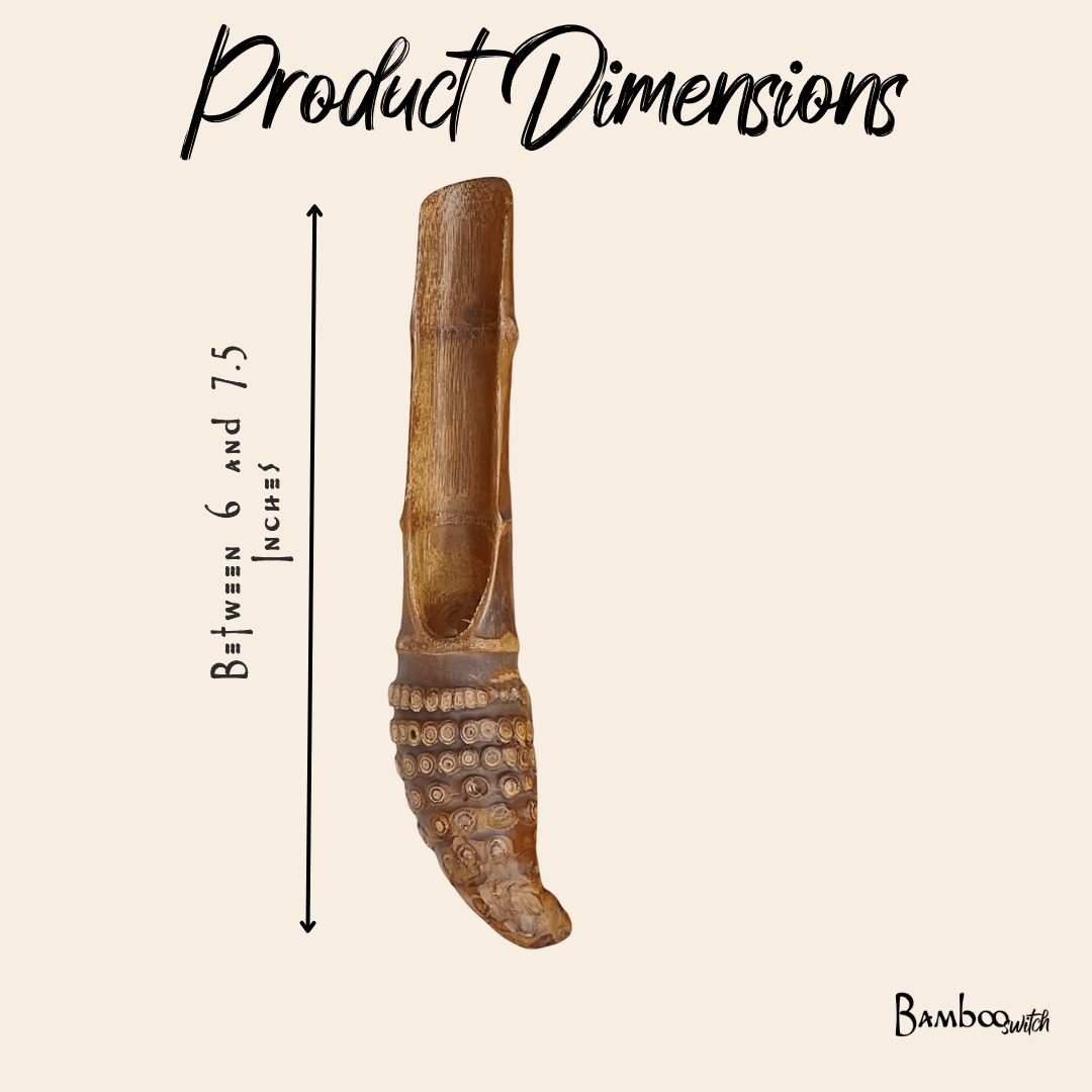 Handcrafted Bamboo Root Laundry