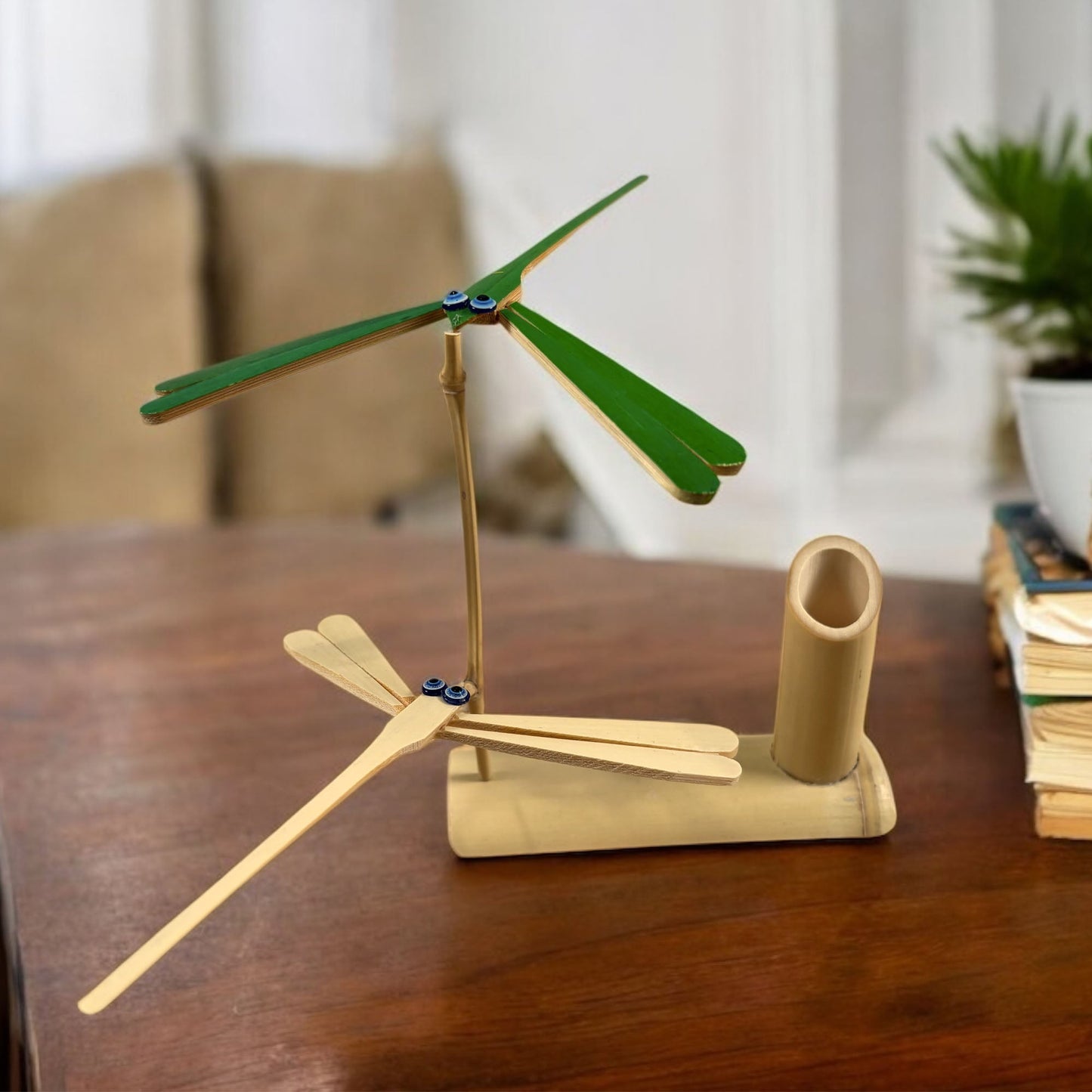 Bamboo Self Balancing Dragonflies