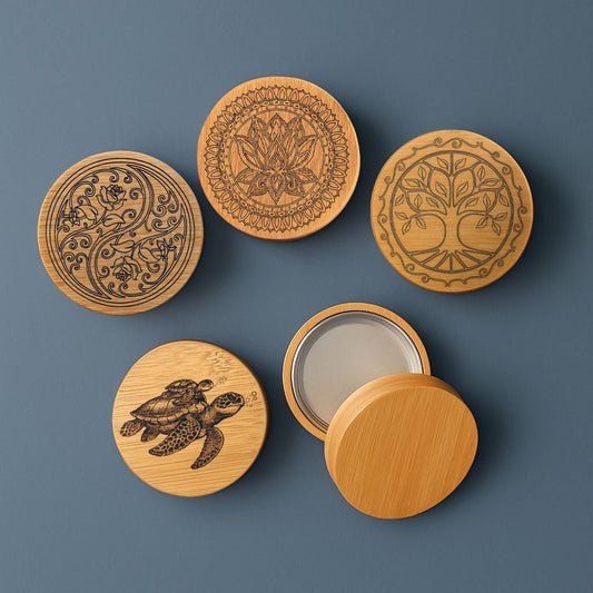 Bamboo & Tin Multipurpose Case - Osadia Concept Store