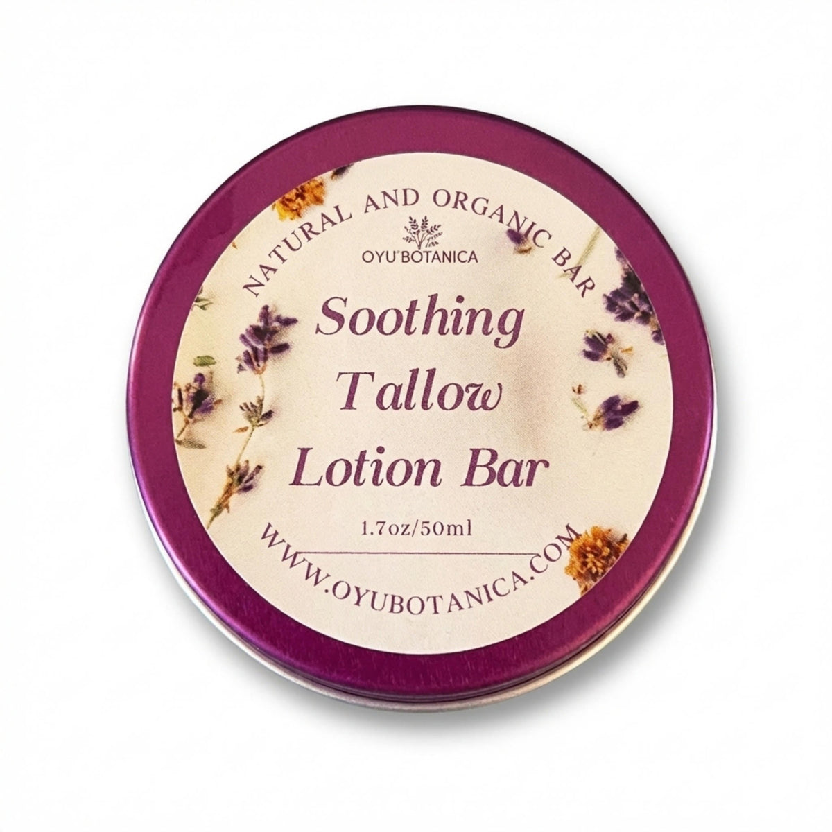 Tallow Lotion Bar (Lavender)