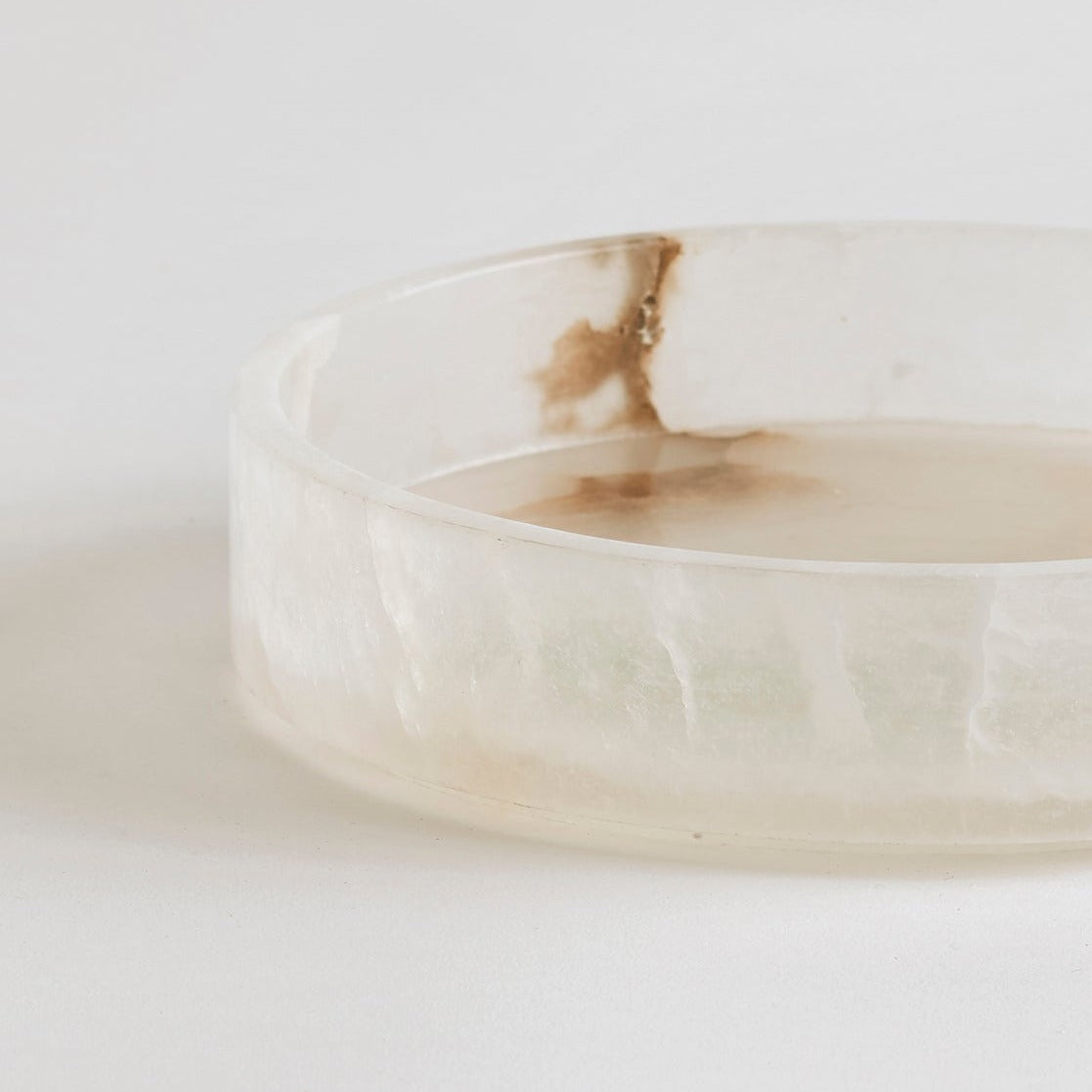 Santo Alabaster Vanity Tray