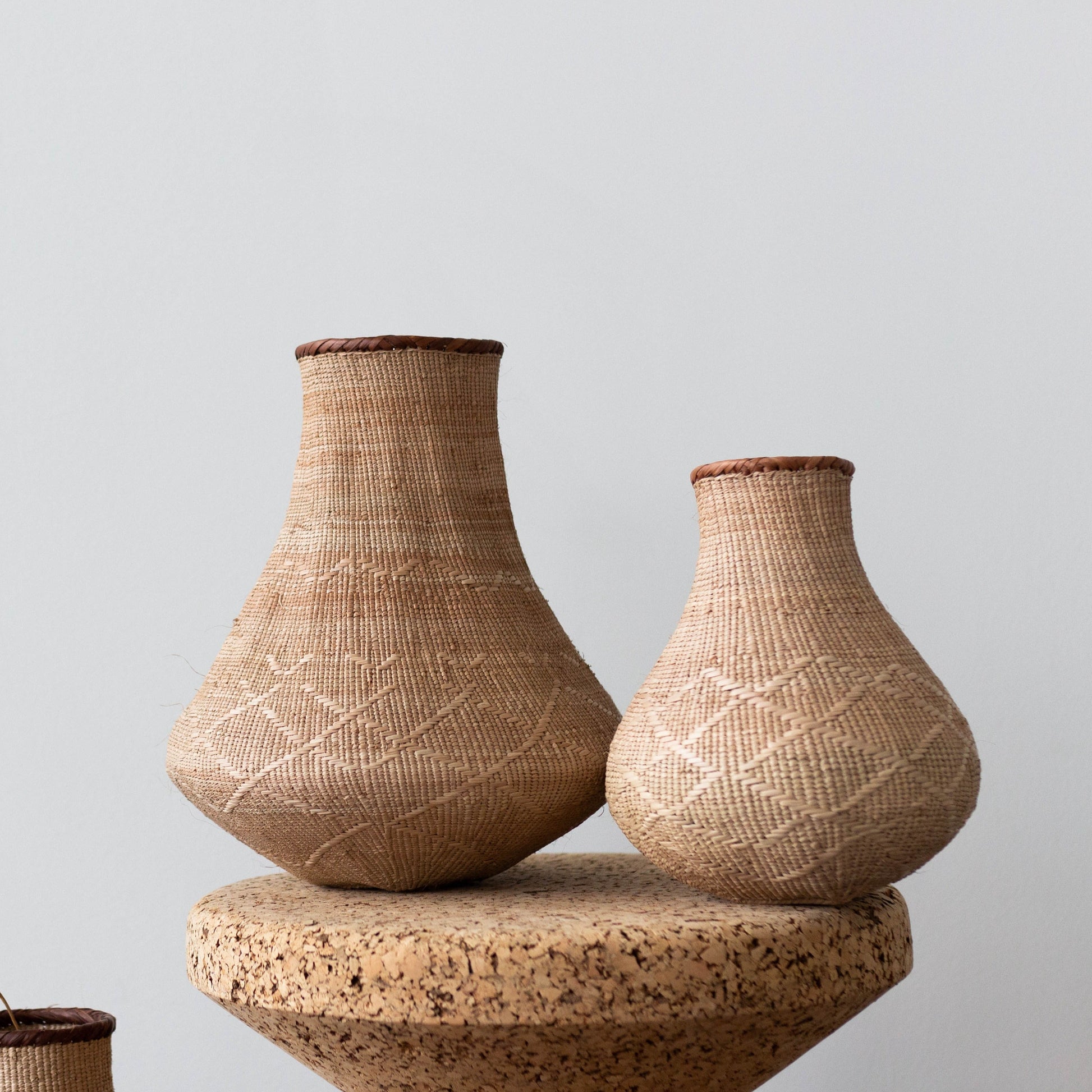 Binga Nongo Natural Woven Gourd Basket - Osadia Concept Store