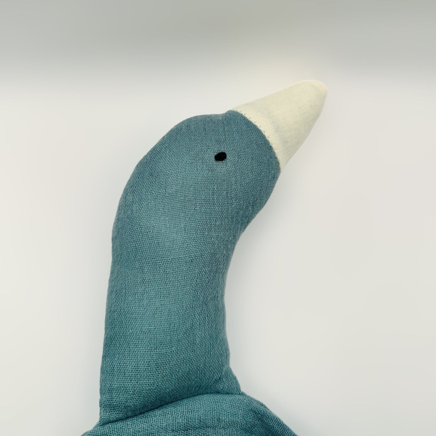 Goose Lovey Security Blanket-Cerulean