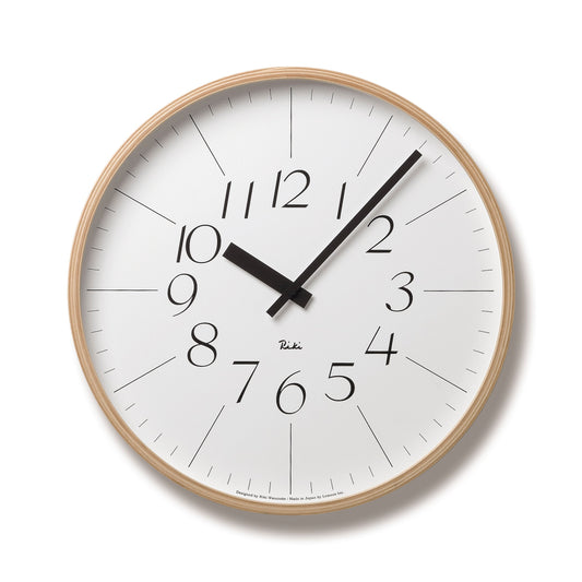 Lemnos Riki Lightness Optima Clock