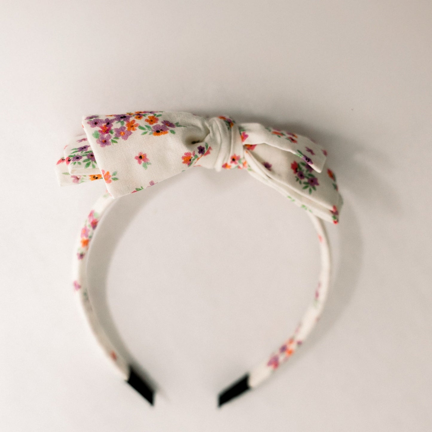 Three Little Bows Headband- Periwinkle Meadow - Osadia Concept Store