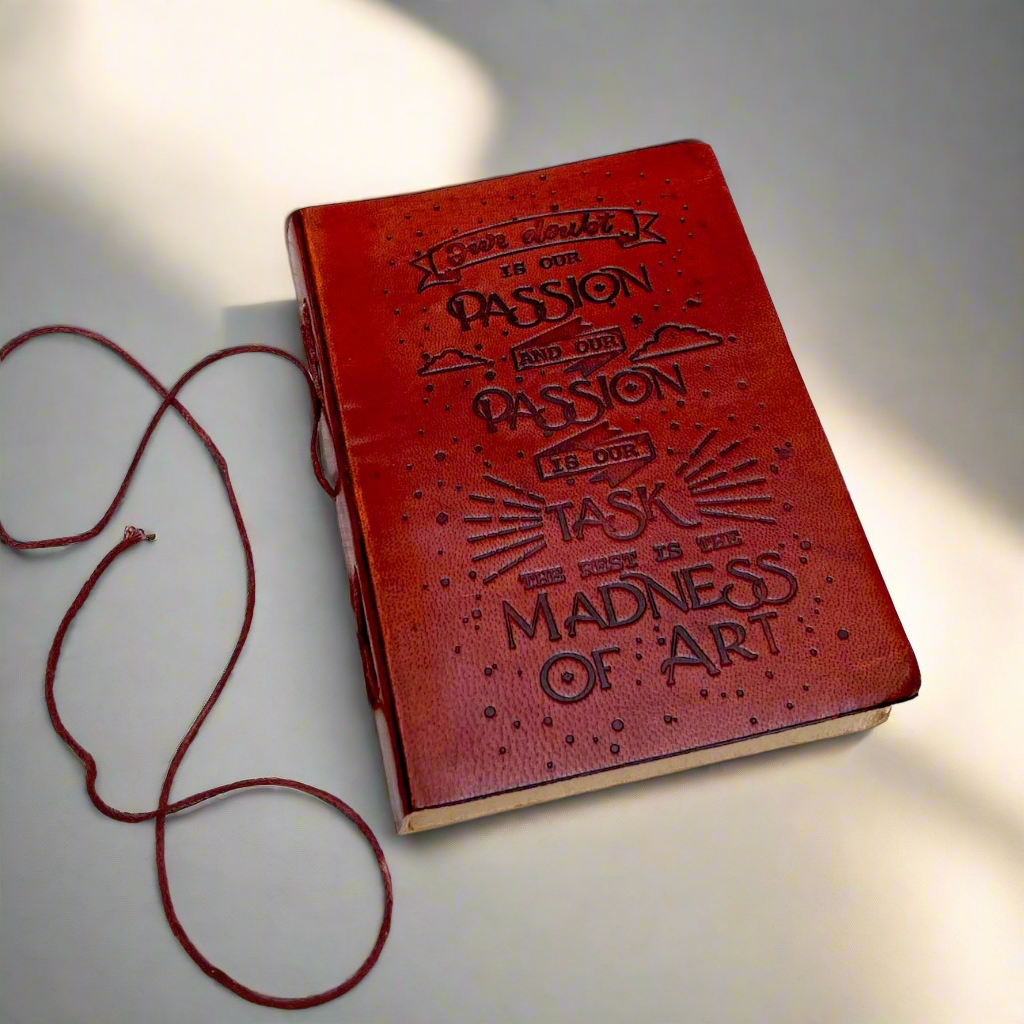 Henry James Quote Leather Journal