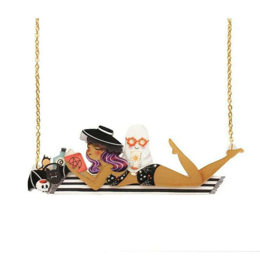 Beachy Gothic Girl Necklace by Laliblue | PRE-ORDER SHIPS IN 2-3 WEEKS
