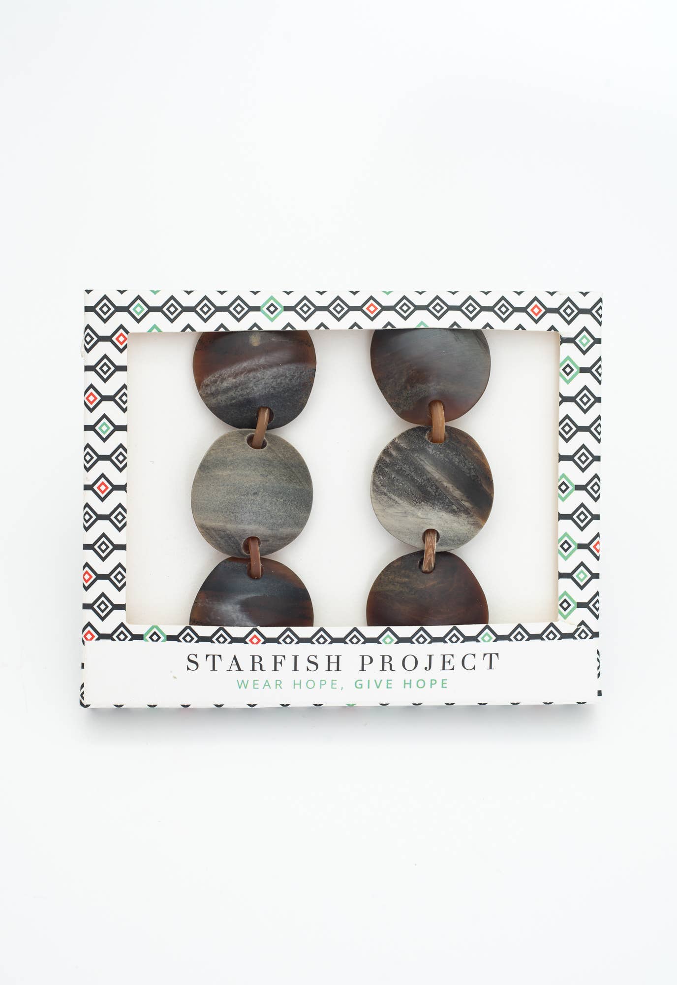 Terra Drop Statement Earrings