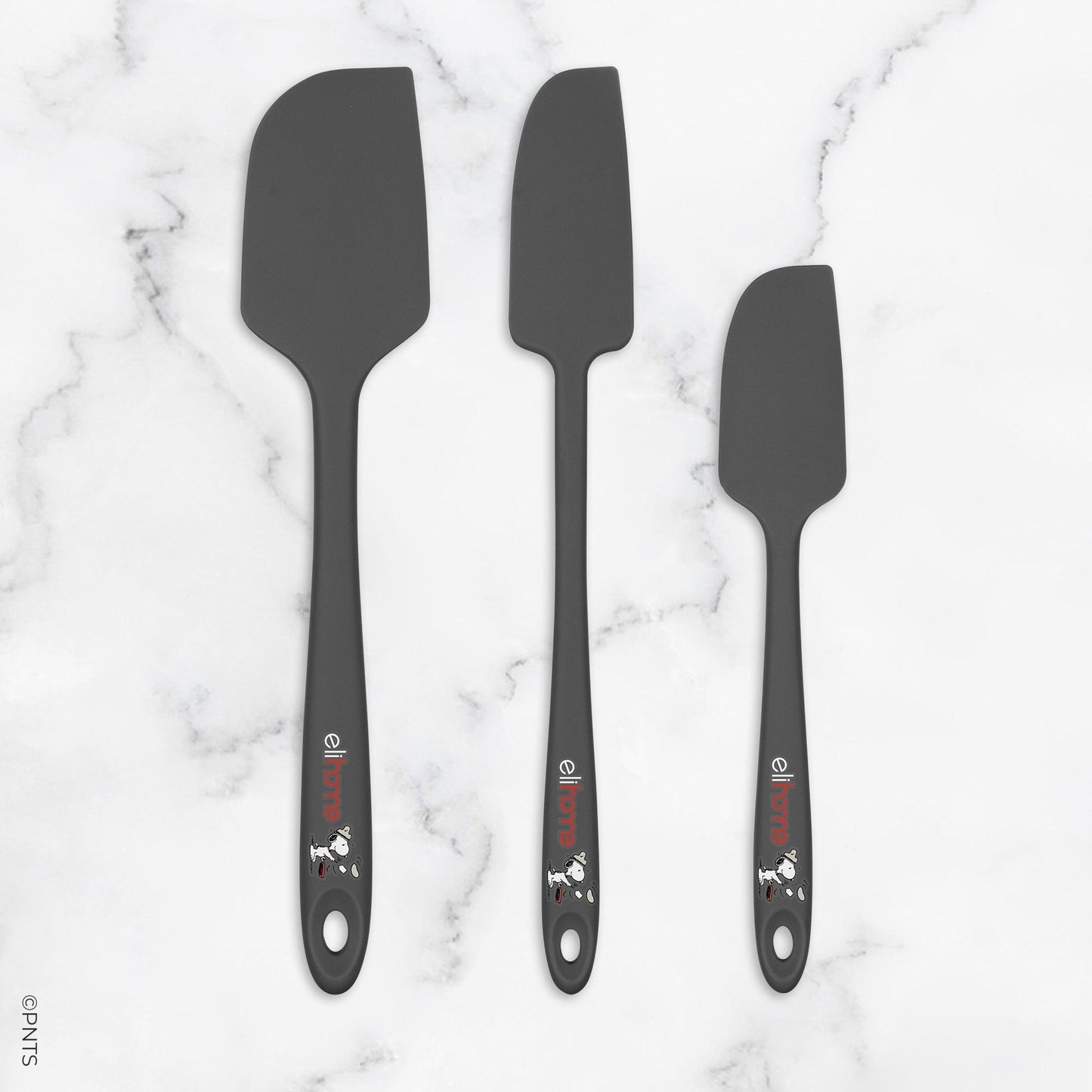 Elihome x Peanuts 3 Piece Silicone Spatula Set