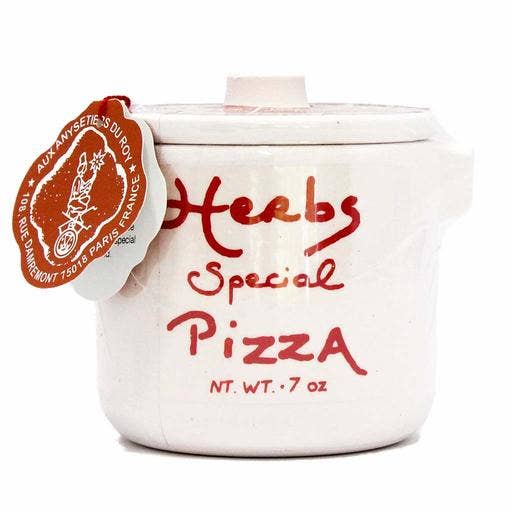 Herbs de Provence in a handmade crock | Anysetiers du Roy
