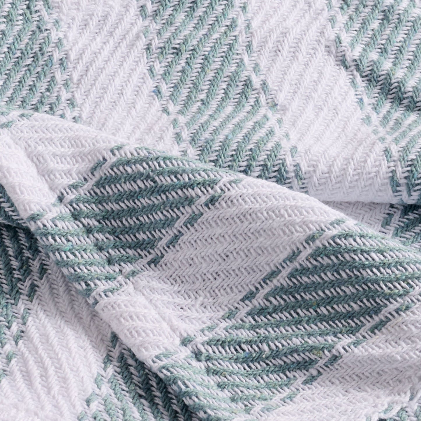 Garmee Upcycled Cotton Beach Blanket - Blue