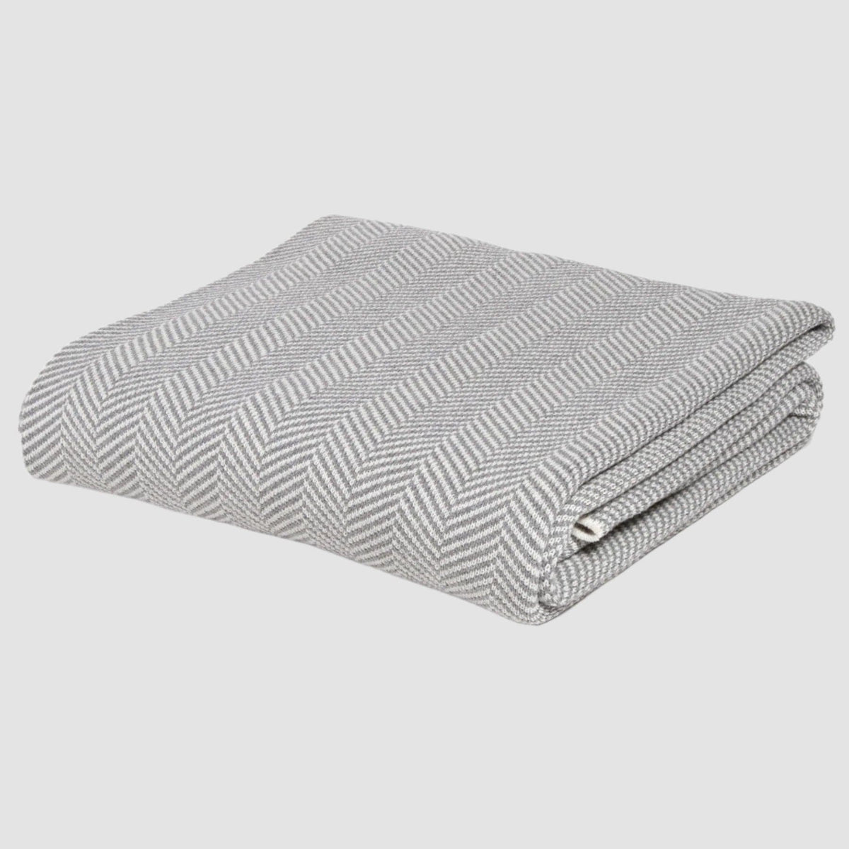 Herringbone - 60" x 80" Jumbo Sustainable Knit Throw Blanket