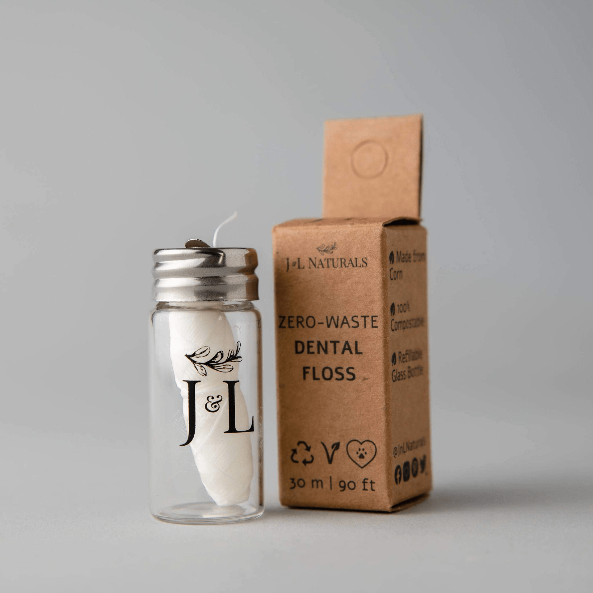 Biodegradable Floss (90 ft) – Eco-Friendly Oral Care for a Greener Planet - Osadia Concept Store