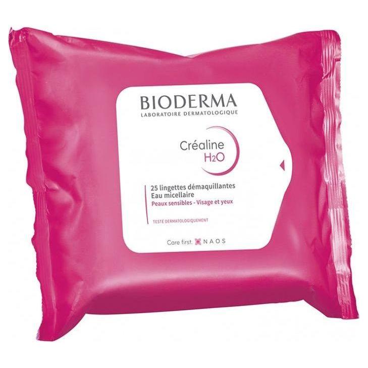 Bioderma Sensibio H2O - 25 Makeup Removing Wipes - Micellar Water